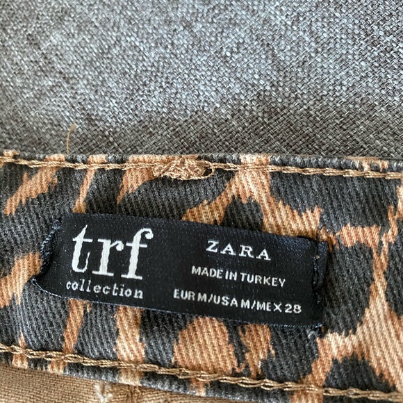 Zara leapard  print  skirt - Picture 4 of 7